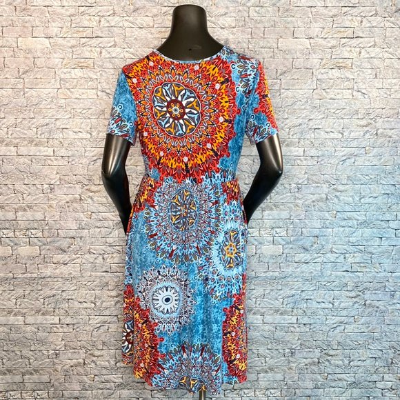 DB Moon Abstract Print Dress - Picture 4 of 7